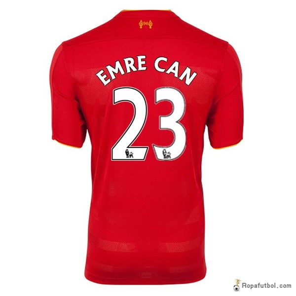 Camiseta Liverpool Replica Primera Ropa Emre Can 2016/17 Rojo